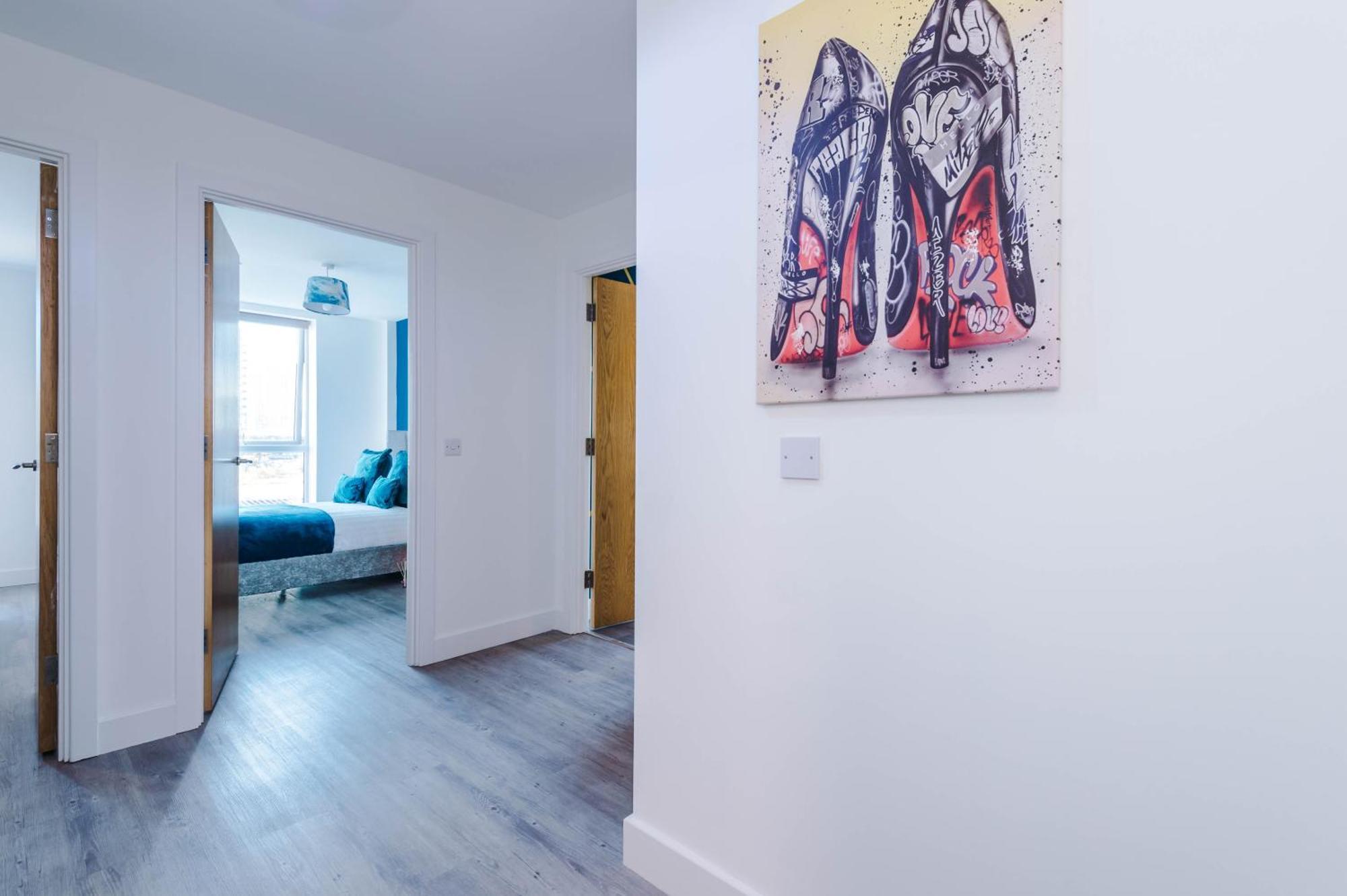 Lux Livin' Apartments - Luxury 5 Bed Apartment Manchester City Centre Eksteriør billede