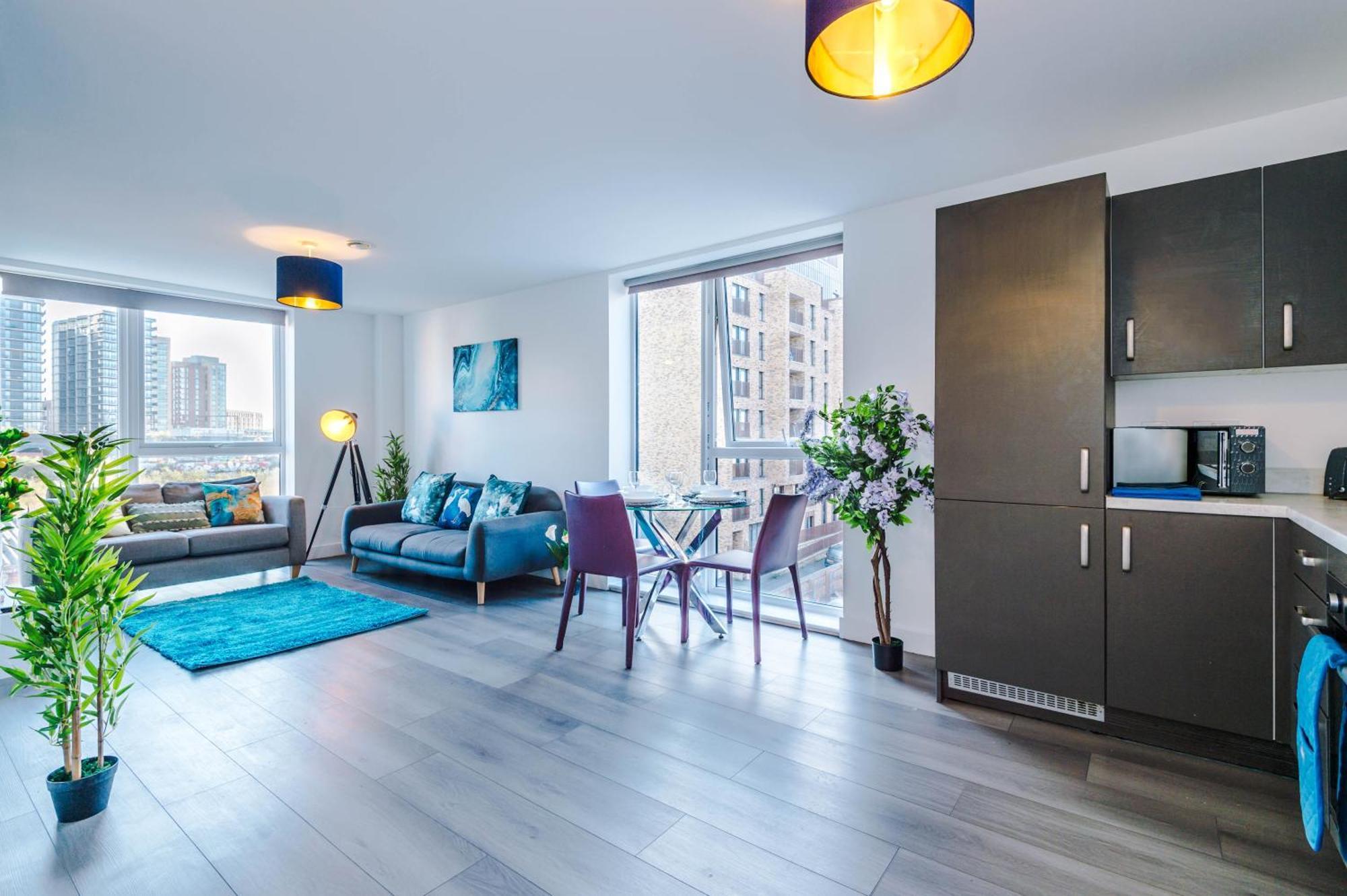 Lux Livin' Apartments - Luxury 5 Bed Apartment Manchester City Centre Eksteriør billede