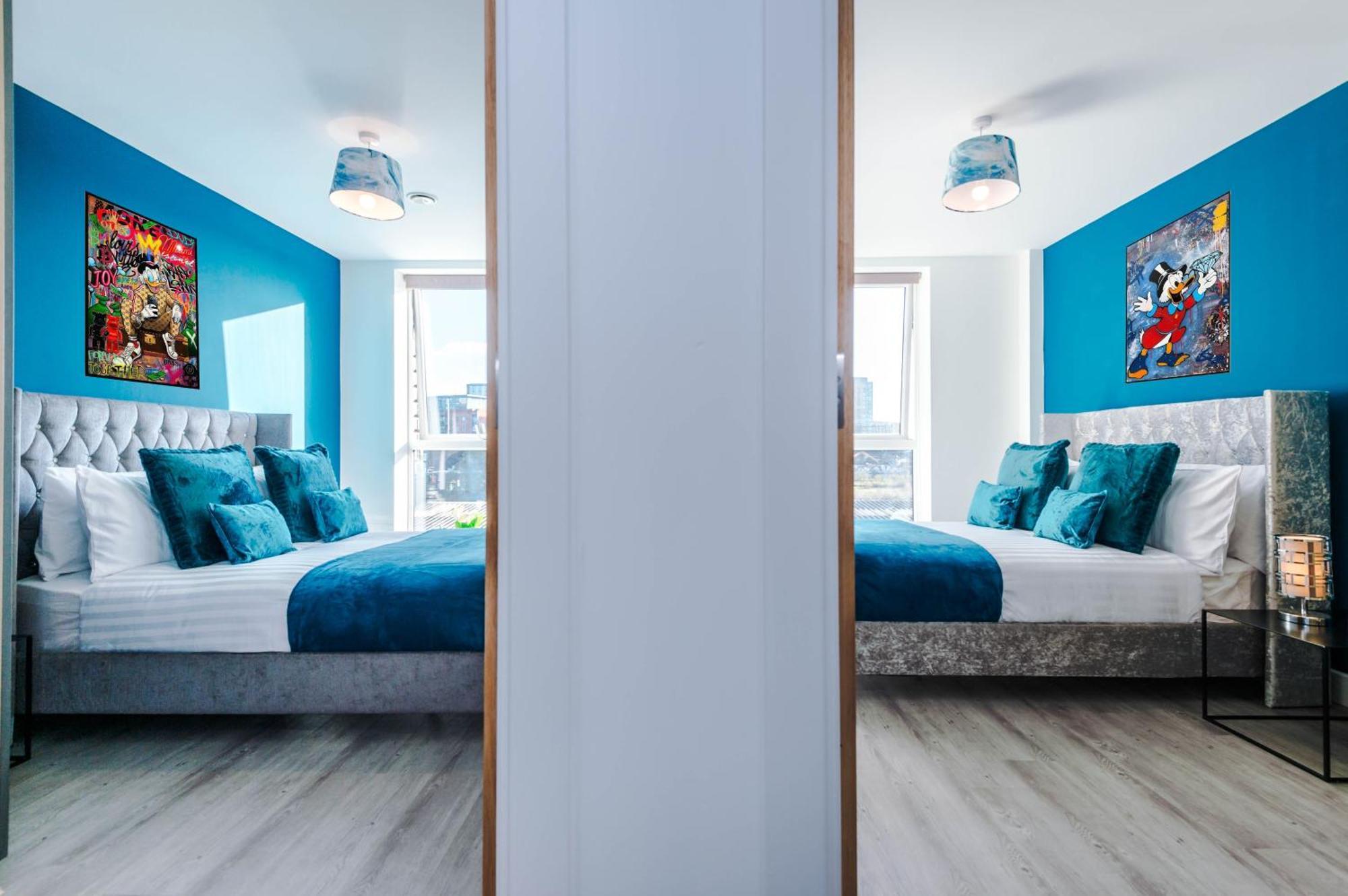 Lux Livin' Apartments - Luxury 5 Bed Apartment Manchester City Centre Eksteriør billede