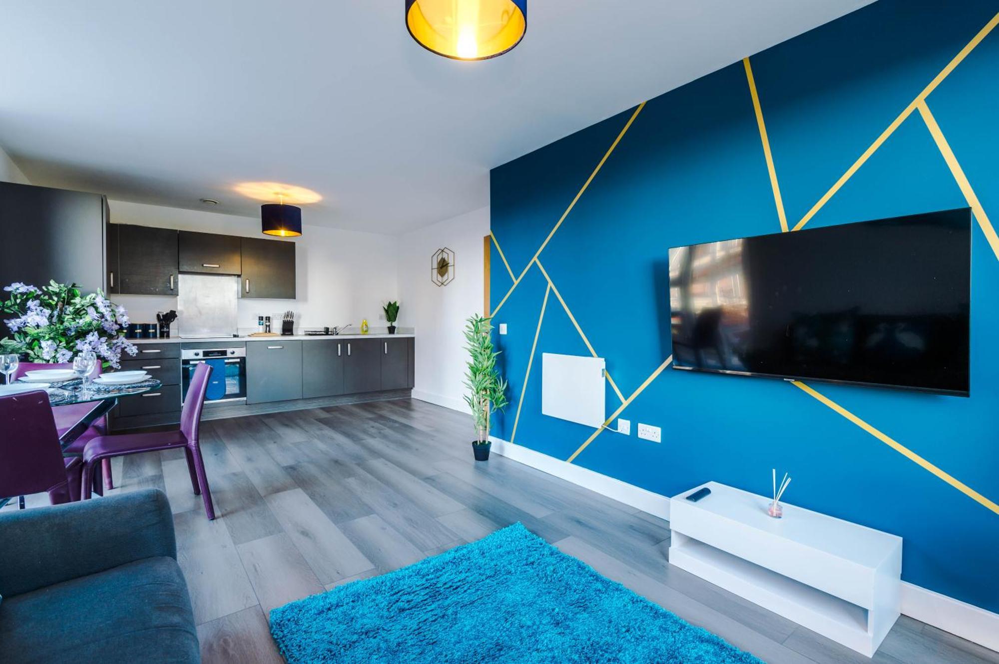Lux Livin' Apartments - Luxury 5 Bed Apartment Manchester City Centre Eksteriør billede