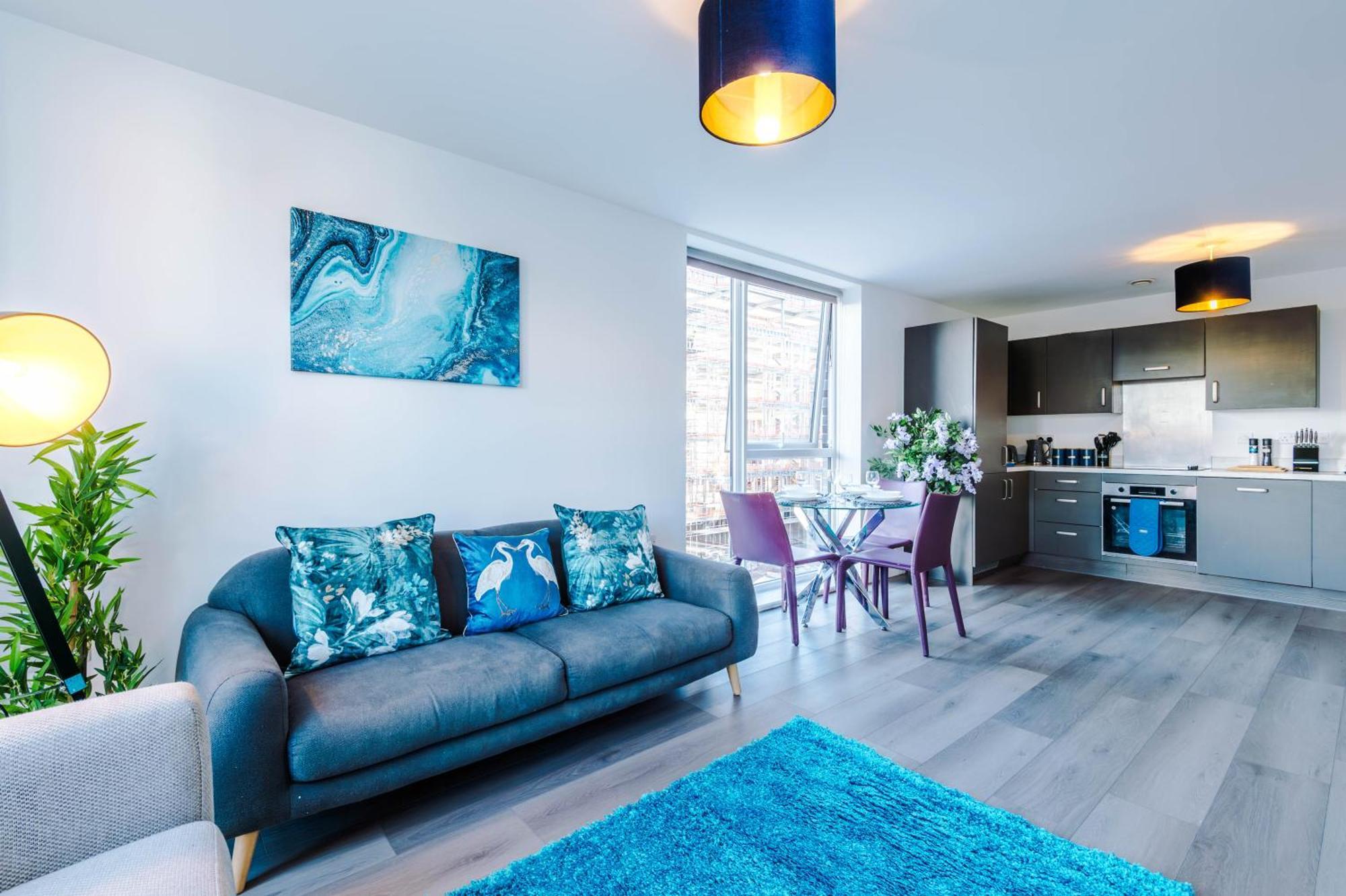 Lux Livin' Apartments - Luxury 5 Bed Apartment Manchester City Centre Eksteriør billede