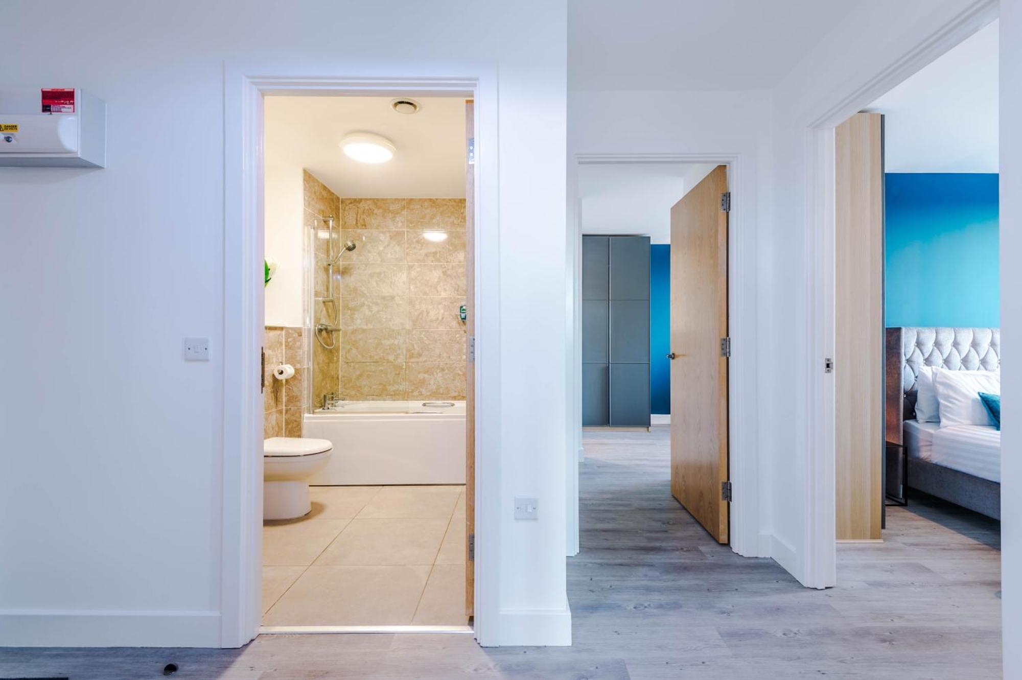 Lux Livin' Apartments - Luxury 5 Bed Apartment Manchester City Centre Eksteriør billede